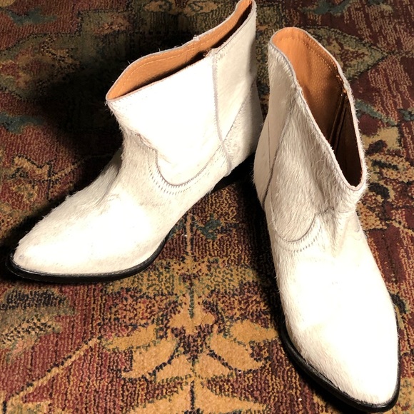 One Teaspoon Cream Ankle Booties - Picture 5 of 8